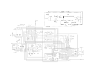 Wiring Diagram Diagram and Parts List for FGHS2655PF5A  Frigidaire Refrigerator