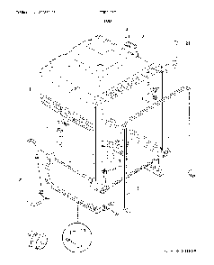 Tub Diagram and Parts List for FFID2426TS5A  Frigidaire Dishwasher