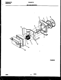 AIR HANDLING PARTS Diagram and Parts List for FAC056T7A1  Frigidaire Air Conditioner