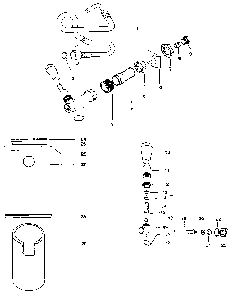 "tr" Draught Arm Diagram and Parts List for 5648815020  Kenmore Wine and Beverage Cooler