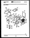 BODY PARTS Diagram and Parts List for 31-6239-00-02  Tappan Range