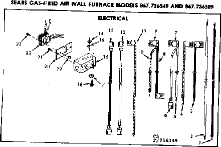 Part Location Diagram of 27207 Frigidaire Screw