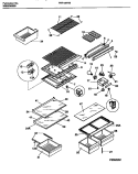 Part Location Diagram of 215919404 Frigidaire TRIM-SHELF