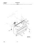 FRAME Diagram and Parts List for FDBC45BAS0  Frigidaire Dishwasher