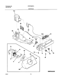 CONTROLS Diagram and Parts List for WRS23MW3AW1  Westinghouse Refrigerator