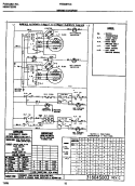 WIRING DIAGRAM Diagram and Parts List for FED387CCSA  Frigidaire Wall Oven