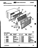 Part Location Diagram of 3017298 Frigidaire FRONT Assembly COMPLETE