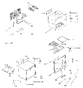 Refregerator Compact Diagram and Parts List for 56473732  Kenmore Refrigerator
