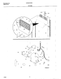 SYSTEM Diagram and Parts List for GDR22CWR0  Frigidaire Freezer