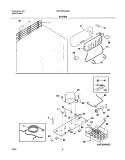 SYSTEM Diagram and Parts List for WRT18A0AW6  Westinghouse Refrigerator