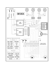 Wiring Diagram Diagram and Parts List for EI36HI55KSA  Electrolux Range Hood