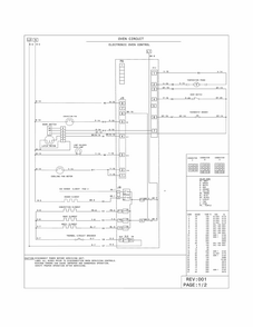Wiring Diagram Diagram and Parts List for 79042542314  Kenmore Range