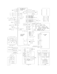 Wiring Schematic Diagram and Parts List for FGHS2631PE4A  Frigidaire Refrigerator
