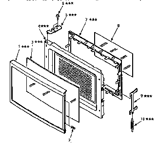 Part Location Diagram of 13080 Maytag Hinge