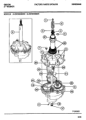TRANSMISSION Diagram and Parts List for GWX233RBD1  Gibson Washer