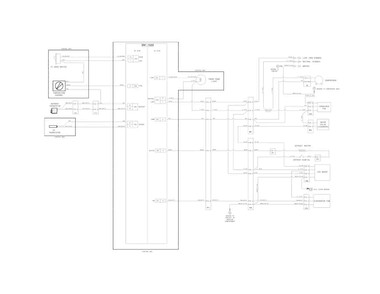 Wiring Schematic Diagram and Parts List for FFTR2021QS4  Frigidaire Refrigerator