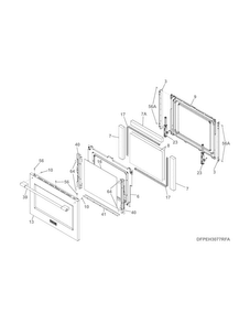 Part Location Diagram of 5304501945 Frigidaire INSUALTION