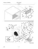 SYSTEM Diagram and Parts List for WRT21MG3AWQ  Crosley Refrigerator