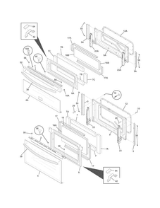 Part Location Diagram of 318260229 Frigidaire TRIM