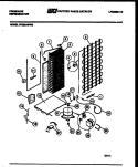 SYSTEM AND AUTOMATIC DEFROST PARTS Diagram and Parts List for FPZ22V3FH0  Frigidaire Refrigerator