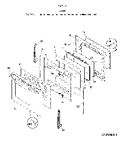 Part Location Diagram of 5304516927 Frigidaire HANDLE