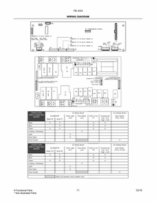 Wiring Diagram Diagram and Parts List for 79040252410  Kenmore Wall Oven