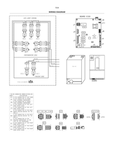 Wiring Diagram Diagram and Parts List for 2537034241D  Kenmore Refrigerator