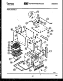 BODY PARTS Diagram and Parts List for REG94BL3  Frigidaire Wall Oven