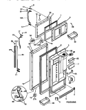 Part Location Diagram of 218592322 Frigidaire Gallon Door Bin