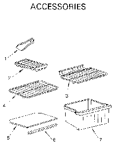 Part Location Diagram of 300114 Maytag Refrigerator shelf