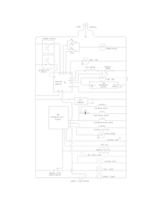 Wiring Diagram Diagram and Parts List for FFTR1513LWH  Frigidaire Refrigerator