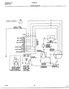 Wiring Diagram Diagram and Parts List for 5148004A  Frigidaire Air Conditioner
