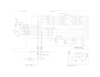 Wiring Diagram Diagram and Parts List for LFHT1831QP4  Frigidaire Refrigerator