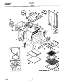 BODY Diagram and Parts List for TGF362BBBE  Tappan Range