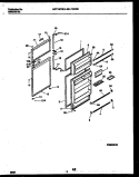 Part Location Diagram of 5303917457 Frigidaire PANEL-Freezer  DOOR