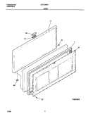 Part Location Diagram of 216057606 Frigidaire Inner Door/Lid Panel