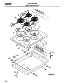 Part Location Diagram of 318159024 Frigidaire TOP