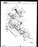 ICE DISPENSER Diagram and Parts List for FRS26XRAB0  Frigidaire Refrigerator