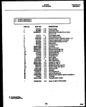 DOOR PARTS Diagram and Parts List for 30-2272-23-01  Tappan Range