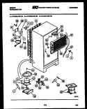 SYSTEM AND AUTOMATIC DEFROST PARTS Diagram and Parts List for RT21F6WT3B  Gibson Refrigerator