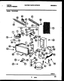 SYSTEM AND ELECTRICAL PARTS Diagram and Parts List for TFU16F7AW0  Tappan Freezer