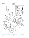 CONTROLS Diagram and Parts List for FRS26R4AQ7  Frigidaire Refrigerator