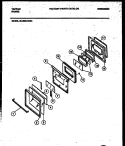 BODY PARTS Diagram and Parts List for 30-4989-00-04  Tappan Range