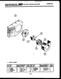 AIR HANDLING PARTS Diagram and Parts List for AL183J2A3  Frigidaire Air Conditioner