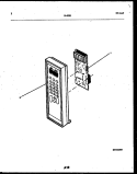 Part Location Diagram of 5303284665 Frigidaire PANEL-CONTROL Assembly