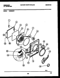 Part Location Diagram of 5303293916 Frigidaire FRONT PANEL-WHITE