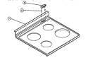 TOP Diagram and Parts List for R2000LL1  Frigidaire Wall Oven