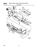 ICE CONTAINER Diagram and Parts List for FRS20ZRGD2  Frigidaire Refrigerator