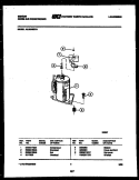 COMPRESSOR PARTS Diagram and Parts List for AL06A5EYA  Gibson Air Conditioner