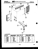 WINDOW MOUNTING PARTS Diagram and Parts List for AW12NE5E1  Frigidaire Air Conditioner